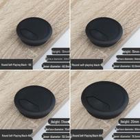 Round Desk Cable Management Grommet Cover Hole Diameter 50mm juoda