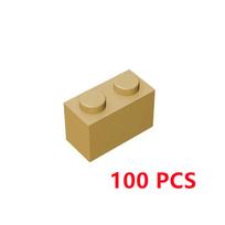 100 Pcs 3004 DIY Building Blocks 1x2 Bulk Modular GBC High-Tech MOC Set for Creative Play Brick Assembly Toy gelsvai ruda