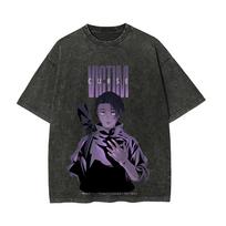 Yuta Okkotsu Curse T-shirt Jujutsu Kaisen 0 Tee Vintage Washed Oversized Retro Anime Harajuku Men Streetwear Graphic Clothes M