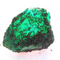 CERTIFIED Natural Green Emerald 607.65 Ct Earth Mined Uncut Rough Loose Gemstone 80.8 mm approx žalia