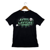 AVRIL LAVIGNE 2011 THE BLACK STAR TOUR 90s Chick Rock T-Shirt AAS54 XXXL