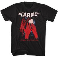 Carrie 1976 Horror Bloody Hands You Will Know Her Name Men's T Shirt XL