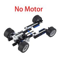 MOC Technical Building Blocks Racing Car Remote Control Electric RC Car Power Function Motor Parts For Children Gifts Leduo