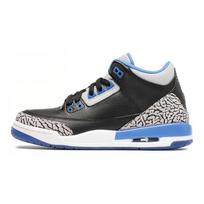 Jordan 3 Retro Sport Blue GS 398614-007 35.5 mėlyna/juoda