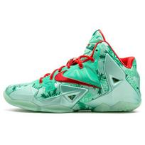 Nike LeBron 11 Christmas 616175-301 40.5 žalia