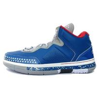 Li Ning WOW 1 Way Of Wade, Veteran Mid top Basketball Shoes Mens Blue White ABAH027-6 45 balta/mėlyna