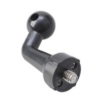 Heavy Duty 17mm Ball Head Adapter for 1/4 Male Screw Photography Smartphone Tablet Bracket Accessory 1