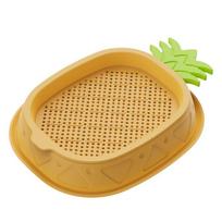 Seed Sprouting Trays Cat Grass Planting Box Soilless Hydroponic Cat Grass Case  Pet Supplies geltona