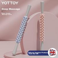Yottoy Wolf Tooth Massage Roller, Calf Muscle Relaxation Roller, Leg Deep Massage Yoga Equipment