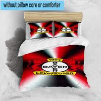 1PC Football Club Emblem lion 3pcs Bedding,Including 1pc Duvet Cover And 2pcs Pillowcases Perfect for Christmas,Ideal for Bedroom, Dormitory 135cm*200cm