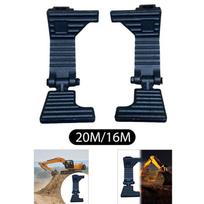 Mini ekskavatoriaus kojinis pedalas, Mini ekskavatoriaus dalis Atsarginis kasimo ir važiavimo pedalas Right Hole Dia 16mm