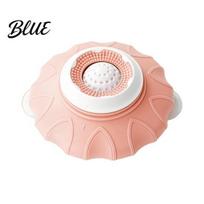 Dog Lick Bowl Pet Bowl Slow Feeder with Rotating Ball Suction Cup Non-slip Calming for Dogs Cats Ball rožinė