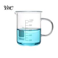 50/100/250/500/1000 ml talpos aukštai temperatūrai atspari stiklinė stiklinė 100ML