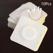 Replacement Disposable Castor Oil Pack Self-Adhesive Universal Adhesive Navel Stickers Seepage Resistant Belly Button Protectors 10Pcs