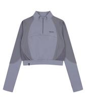 Golla W Athletic Long Sleeve Half Zip-Up [Blue] Blue/Free