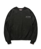 Helven H/V Logo Blank Fleece-Lined Sweatshirt_Black (Gam4-2Hv6015) {Black}/[L]