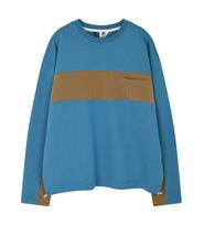 Edible Let Mars Ride Two Tone Track Sweatshirt -Blue- Blue/L