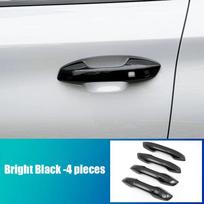 For BYD ATTO 3 EVO Yuan Plus 2025 2026 Car exterior door handle decorative frame ABS material bright black