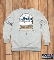 Doldol Fico-Mtm-135 Extreme Fishing Pico Season 2 Character Graphic Long Sleeve Sweatshirt Light Gray/Xl