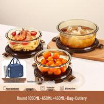 Leak-Proof Glass Bento Box