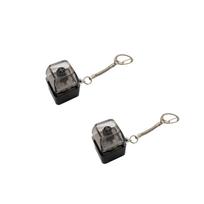 Mechanical Keyboard Keycap Toy Stress Keychain with Snake Chain for Adults Teens one size juoda