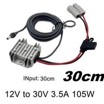 DC-DC Step-up Module 12V/24V To 30V 3.5A 105W Power Supply For Starlink For Mini Step Up Power Cord Male/Female-Plug male