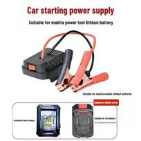 For Makita Car Battery Jump Starter Lithium  Emergency Power Bank with Thickened Copper Clips with Dual USB Charging Ports A - Makita model