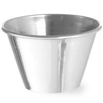Miseczka ramekin naczynie do sosów dipów ze stali nierdzewnej śr. 62 mm 12 szt. 70 ml - hendi 400029