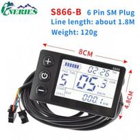 24V 48V Electric Bicycle 28A Brushless Motor Dual Drive Controller LCD Display Intelligent Control Multiple Specifications S866 B