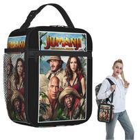 Jumanji Insulated Lunch Bag for Women Kids Portable Food Boxes Thermal Lunch Box Tote One Size