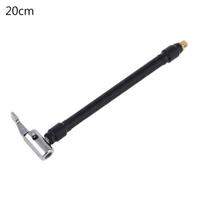 Bike Tire Inflator Hose Tyre Air Inflatable Pump Extension Tube Chuck Connector 1