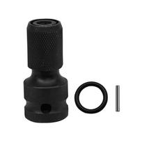 1/2-Inch Square Drives to 1/4-Inch Hex Socket Adapter Converters for Impact Wrench