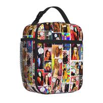 Bestselling Dannii Minogue Goes Pow WOW Bold Color Leakproof Lunch Bag Children Outing Camping Lunch Bag One Size