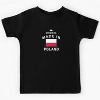 Poland Polska Made in Poland Polish Warsaw Kids T-Shirt 160
