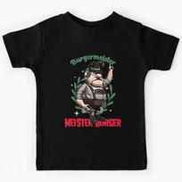 Burgermeister Meister Burger (german lederhosen)  Kids T-Shirt 140
