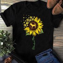 Chihuahua Mom Sunflower Chiwawa Lover Gifts Dog Mom Mama T-Shirt - Gift for Dog Lovers - Funny Dog - Chihuahua Lovers - Mother's Day L