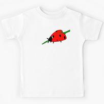 Heart Shaped Lady Bug  Kids T-Shirt 170