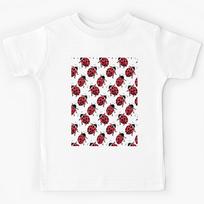 Aesthetic ladybug pattern Kids T-Shirt 150