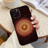Y-Yoga Aum Om Mandala Elegant   Phone Case Silicone Soft For IPhone 17 16 15 14 13 12 11 X XR Plus Pro Max Plus iPhoneXsMax
