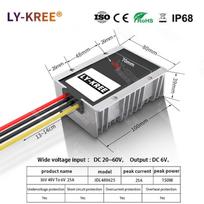 DC-DC  36V 48V to 6V 9V 13.8V 15V 19V Converter 25V30A  30-60V Step-down Buck Converter  Computer Power Module Voltage Regulator 36V 48V to 6V 25A