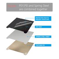 K1 Max Build Plate For Creality K1C Bed Creality k1 Build Plate H1H PEO PEY PEI Sheet 235x235 310x315 Ender 3 S1 Ender 3 V3 Se 235x235mm
