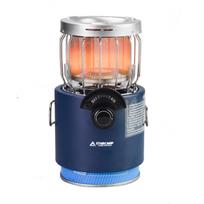 STARCAMP 2 in 1 Outdoor Mini Gas Heater & Stove for Camping Backpacking Hiking and Picnics mėlyna