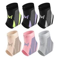Antistresinis čiurnos įtvaras krepšiniui, futbolui, bėgimui Reguliuojamas Vienas dydis Unisex free size juoda pilka spalva