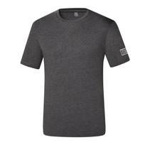 Kolon Sport Men'S Basic Plain Short Sleeve Round Neck T-Shirt Dumet (Men) Kst0561U Charcoal/090