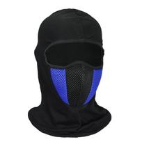 UV Protection Sunscreen Face Mask Windproof Full Face Cover Soft Motorcycle Balaclava  Cycling mėlyna