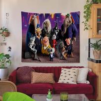 S-Sing 2 Movie Chart Tapestry Home Decoration Hippie Bohemian Decoration Divination Wall Hanging Home Decor 100X70CM