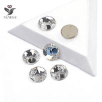 YANRUO 3288 Flat Back Rhinestones Stones for Sewing  Craft Clear Crystals All Sizes Sequins Handmade Rhinestones 12mm 56pcs