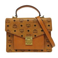 [Naudotas] Patricia Visetos Monogramos Odinis Akordeono Formos Rankinė per Petį - Geros būklės #1YIRU3E ONE SIZE brown