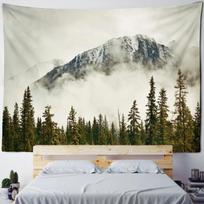 Nordic Natural Ins Style Bedroom And Living Room Background Fabric, Quiet Atmosphere, Wall Decoration Hanging Fabric 100X70CM