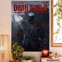 Classic Game Dark Souls Colorful Tapestry Wall Hanging Bohemian Wall Tapestries Mandala Wall Art Decor 100X70CM